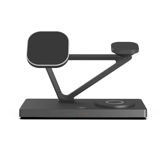 "The Ultimate 4-in-1 Nightstand Hub. Zero Clutter. 15W Fast Charge."